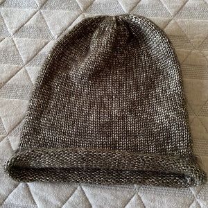Women’s Nine West Slouchy Brown Beanie